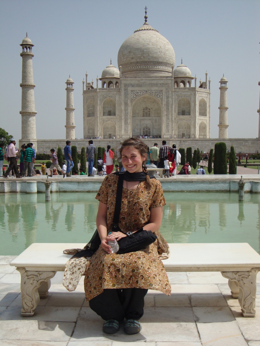 Pallatino visits Taj Mahal