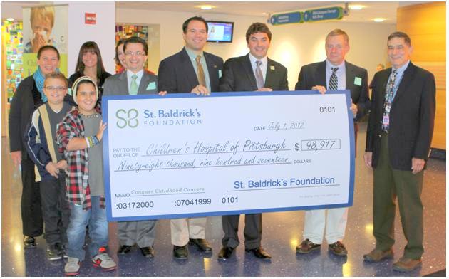 Dr. Noll receives $98,000 from The St. Baldrick's Foundation